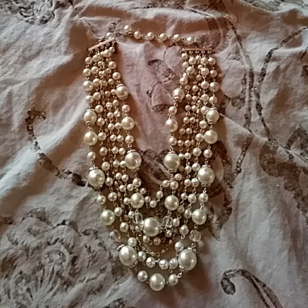 Layered Pearl Necklace